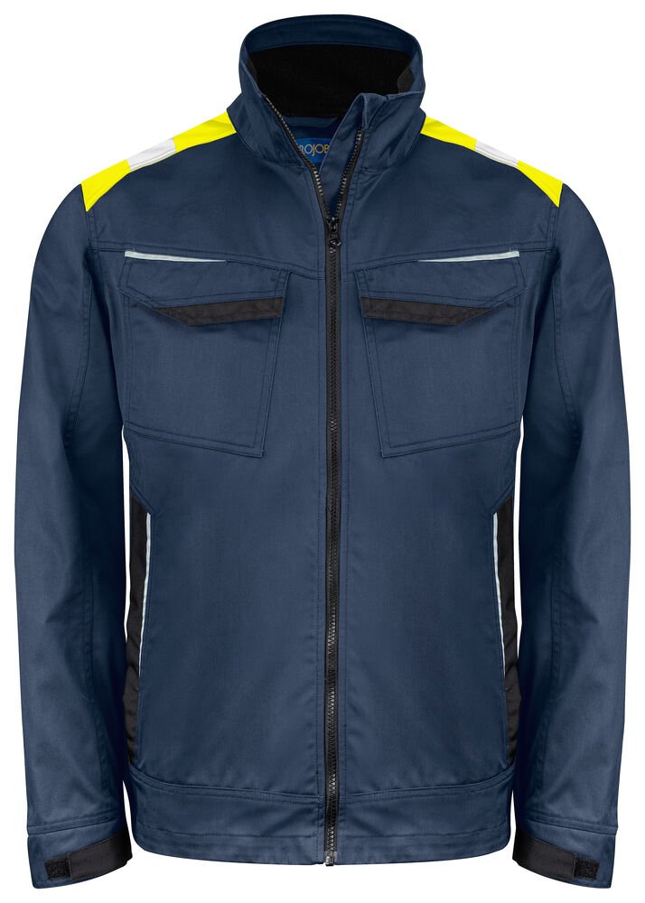 5427 SERVICE VEST — Navy/Geel