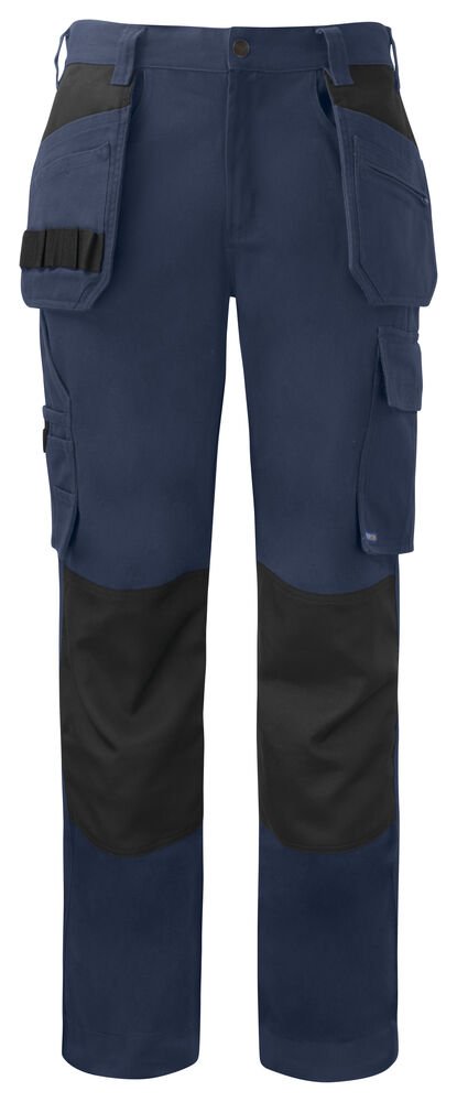 5530 BROEK MET KNIEZAKKEN EN SPIJKERZAKKEN KATOEN — Marine