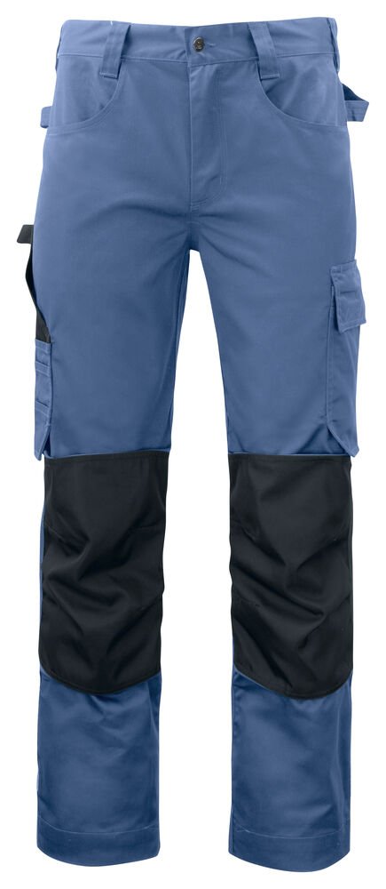 5532 BROEK MET KNIEZAKKEN — Hemelsblauw