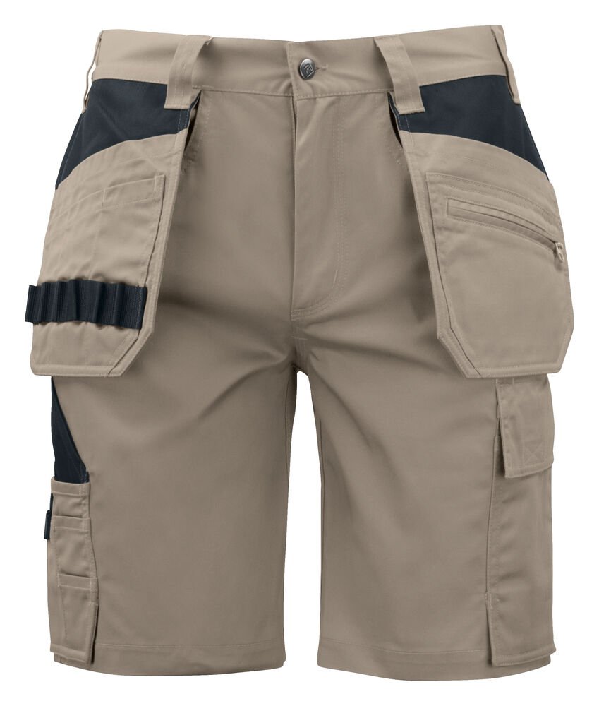 5535 SHORT MET SPIJKERZAKKEN — Kaki