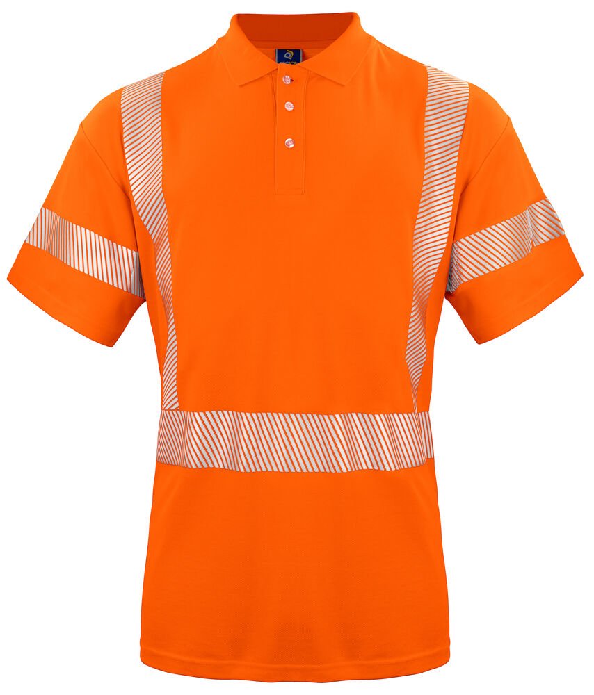 6015 SIGNALISATIEPOLO EN ISO 20471 KLASSE 3 — Oranje