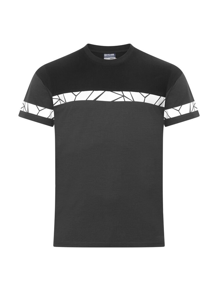 7001 T-SHIRT — Grijs/zwart