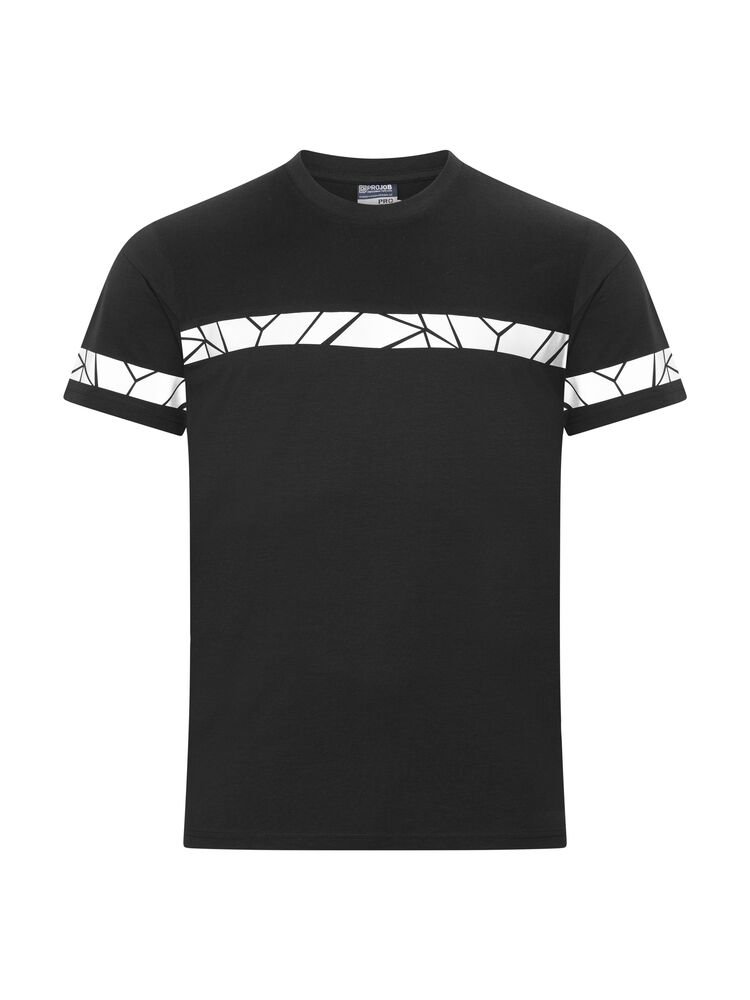 7001 T-SHIRT — Zwart/zwart