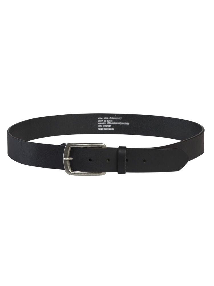 9004 LEDEREN RIEM — Zwart