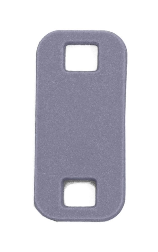 Silicone Tag 2-pack — Staalgrijs