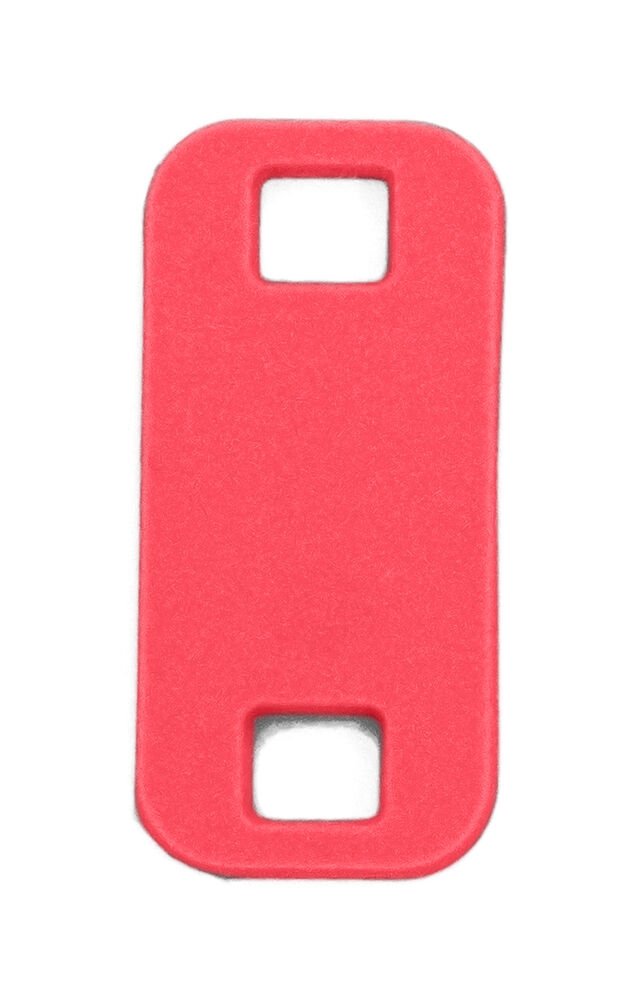 Silicone Tag 2-pack — Rood
